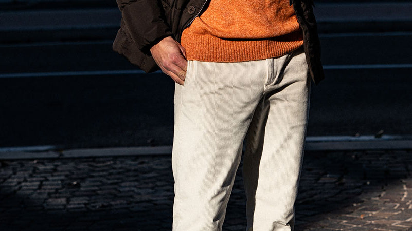 come lavare i pantaloni di velluto