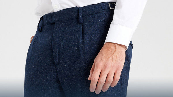 Pantaloni uomo con la pince, cos'è la pince sui pantaloni