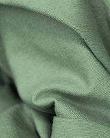 Pantalone chino in gabardina di cotone medio verde salvia chiaro slim fit