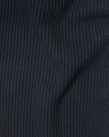 Sciarpa in misto lana e cashmere blu