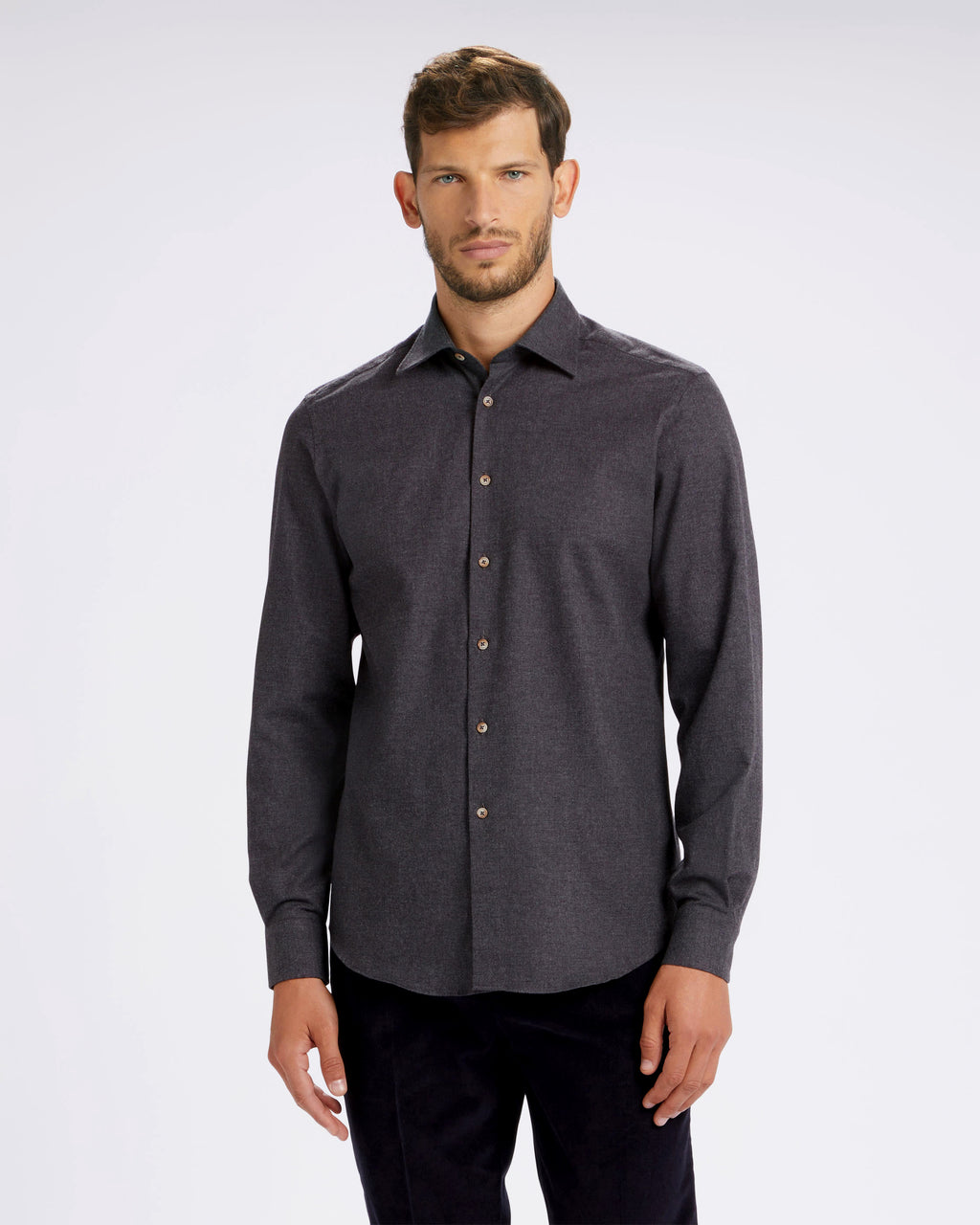 Camicia con Bottoni sul Colletto - Gente e Moda Camicia con Bottoni sul Colletto - Gente e Moda